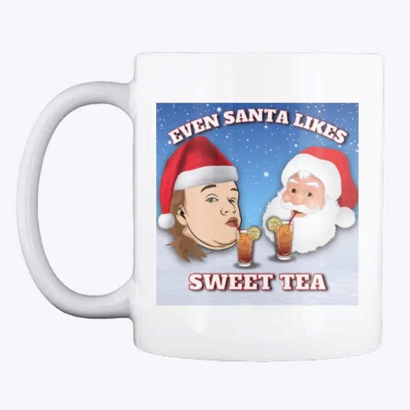 Santa Likes Sweet Tea Mug 